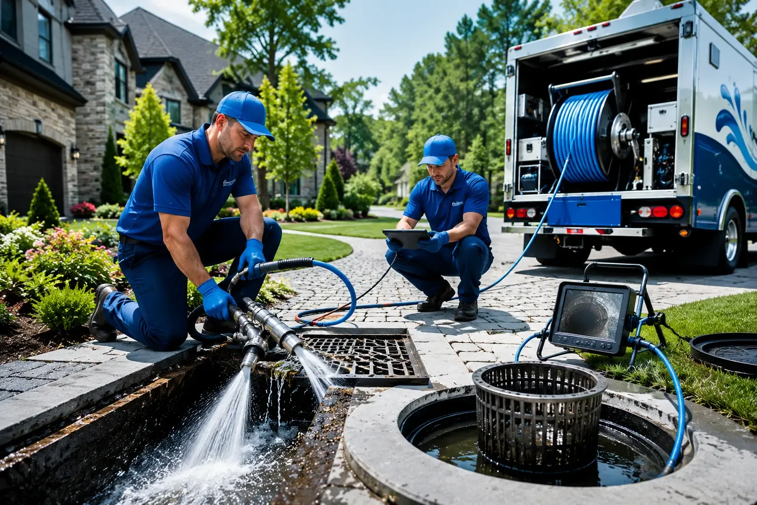 Local outdoor drain cleaning professionals in Vici, OK